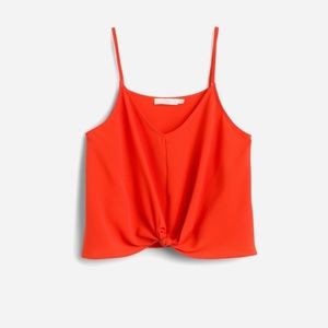 NWT Lush Devon Knot Red Tank Size Small